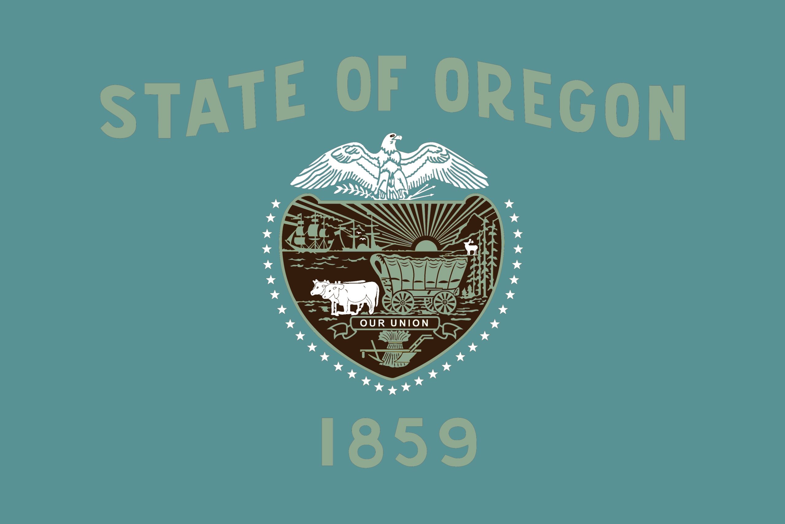 Oregon Zoo Pride Flag